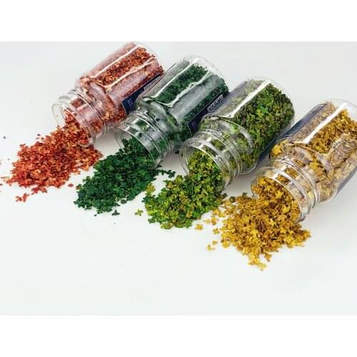 56ML bottled Scene Accessories Leaf Falling Leaves DIY Simulation Plant Landscaping Platform Military Soldier Building