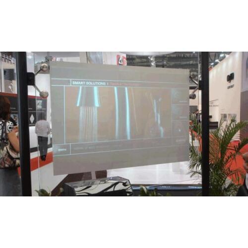 Free Shipping! 1.524 X 5 meter Dark Gray Rear projection screen film for window shopping