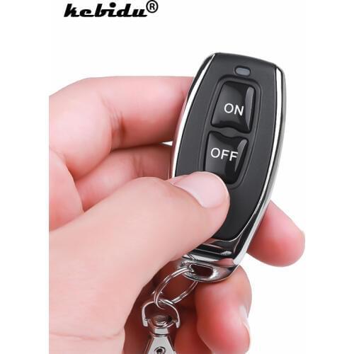 Kebidu 433Mhz Wireless Remote Control Switch For AC 85V 110V 220V 1CH Relay Receiver Module RF 433 Mhz Remote Controls