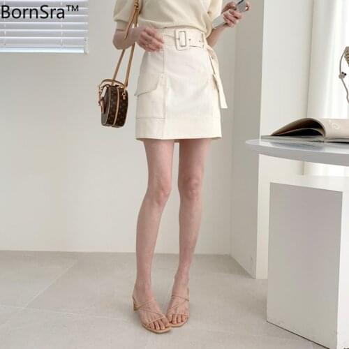 Bornsra Women's Mini Skirts