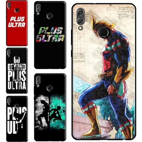 Plus Ultra My Hero Academia Case For Huawei Honor 8X 9X 10X 10 Lite 10i 8A 9A 7S 8S 9S 7C 7A 20 4C 6C Pro Phone Cover