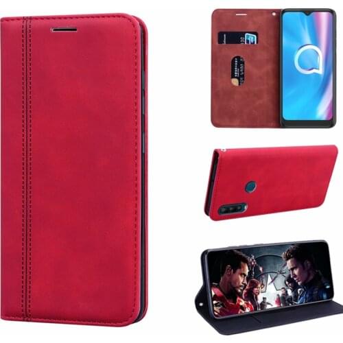 Alcatel 1SE 2020 5030F 5030U Case Wallet Women Cover For Alcatel 1A 1B 1S 1V 3L 3X 2020 Leather Flip Case on Alcatel 1 se etui
