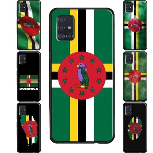 Dominica Flag Case For Samsung Galaxy S21 Ultra Note 20 S8 S9 S10 Plus S20 FE S10e Note 9 Note 10 Plus