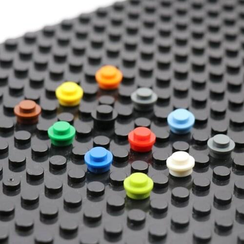MOC Brick Parts 4073 6141 Building Blocks Plate Round 1 x 1 Lamp Model Educational Learning Toys for Children Kids 200pcs