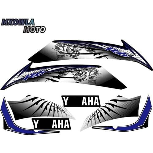 For YZFR6 yzf r6 2009-2016 Motorcycle Accessories Whole Fairing Sticker Vehicle Sticker Decal