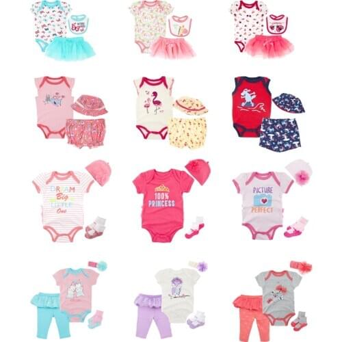 Honeyzone Baby Clothes Set Cotton Baby Bodysuit + Silk Girl Dress ropa de bebe New Baby Girl Clothes Infant Jumpsuits