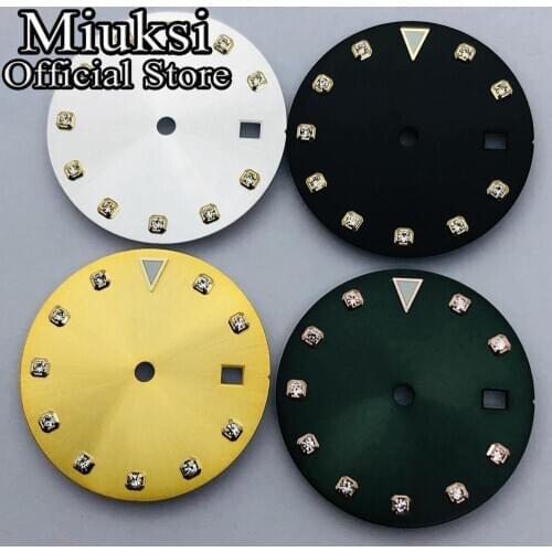 Miuksi 29.3mm sterile dial fit ETA 2836 2824 Seagull 1612 Mingzhu DG 2813 3804 Miyota 8205 8215 821A movement watch dial