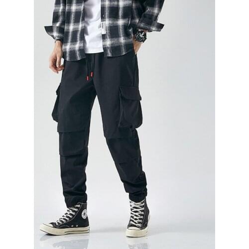 Mens Joggers Casual Pants Fitness Men Sportswear Tracksuit Bottoms Skinny Sweatpants Trousers Black Gyms Jogger Track Pants