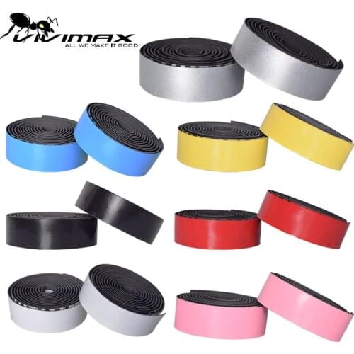 Vivimax Road Bike Handlebars Tape Plug Bicycle Anti-Slip Riding Straps Wear Resistance Silica Gel EVA Shock Absorption Belt