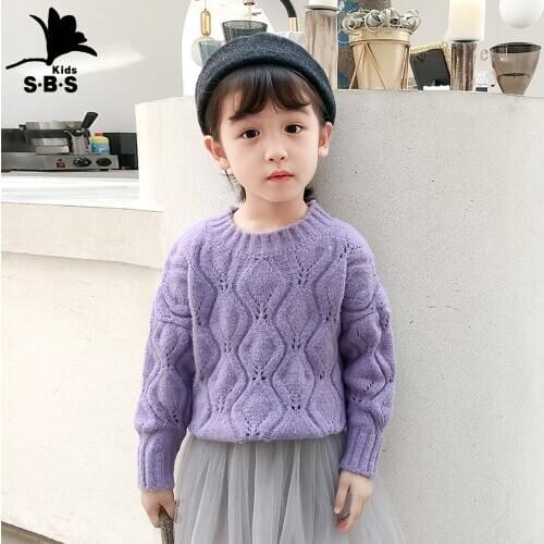 Springblossoms Warm Sweaters For Girls
