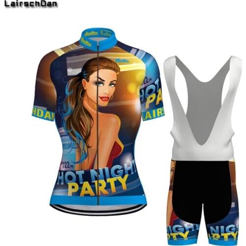 SPTGRVO 2020 funny clothing cycling set summer pro woman cyclist outfit bike wear bicycle clothes cycle kit ropa ciclismo mujer