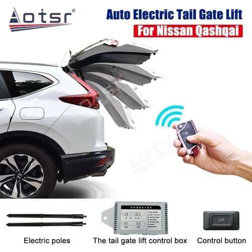 Smart Electric Tail Gate Lift For Nissan Qashqai 2016 - 2020 One Foot Activated Feature Remote Control Drive Seat Button Control