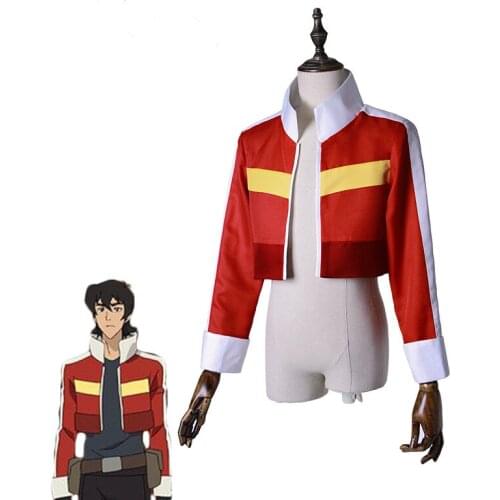 Voltron: Legendary Defender Keith Cosplay Costume Jacket Adult Anime Cosplay Costume For Mens Womens L0516