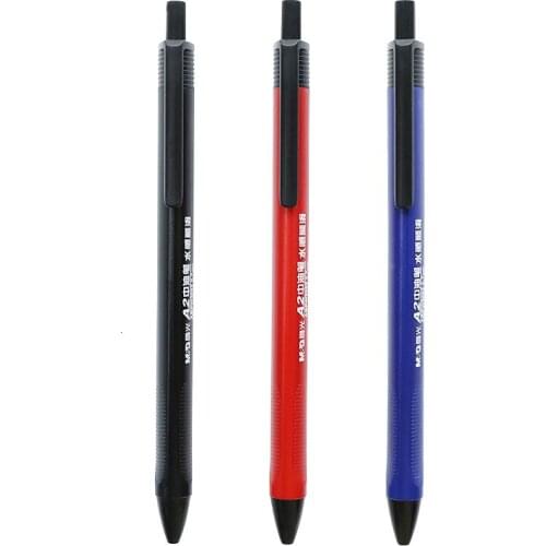 1Pcs Ballpoint Pen 0.7mm Classic Minimalist Pen Stationery Pressed Plastic Pens for Students Office School Supplies