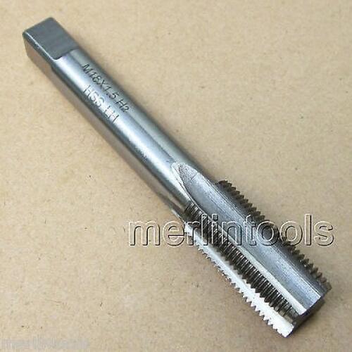 18mm x 1.5 Metric HSS Left hand Tap M18 x 1.5mm Pitch