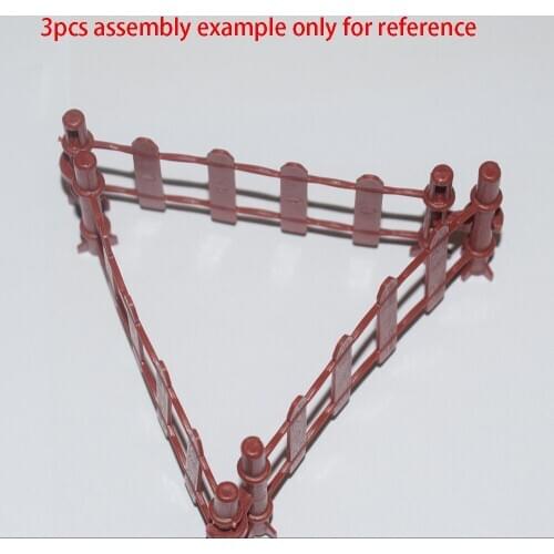 5/50pcs Model fence villa/hedge/garden railing/construction sand table model material/DIY toy parts technology model