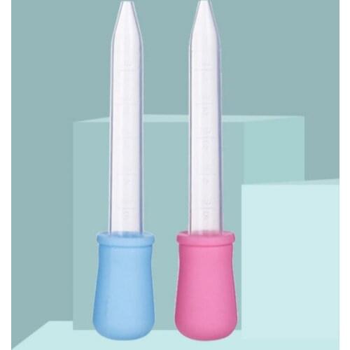 5ML Portable Silicone Baby Medicine Feeding Dropper Toddler Milk Dispenser Needle Device Pipette Infant Dropper Type Utensils