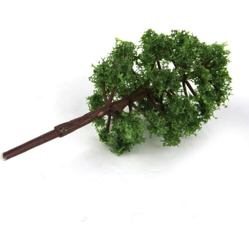 60pcs trees model forest making accessories n scale 1 150 train railway railroad scenery diorama or layout