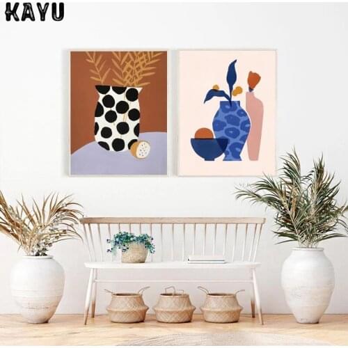 Frangine Nadezda Abstract Painting Artwork Prints Gallery Wall Art Picture Canvas Poster French Création Sacrée Home Art Decor