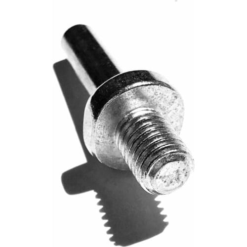 Free shipping of 2pc M10 with M14 connector rod shank for polishing machine suck pad chunk using for polishing purpose