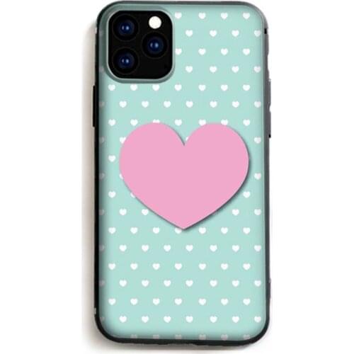 Valentines Love Minimalist Art Phone Case for iPhone 11 12 Pro mini pro XS MAX 8 7 6 6S Plus X 5S SE 2020 XR