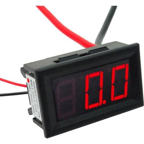 Digital Digital Display DC Ammeter Head Small Dc20a Direct Measurement 12V 5V Equal Width Voltage Power Supply Ammeter