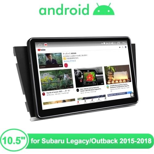 Android 10.0 Head Unit 10.5 Inch 1280*720 IPS Car Radio Stereo Carplay/Steering Wheel/4G HD For Subaru Legacy Outback 2015-2018