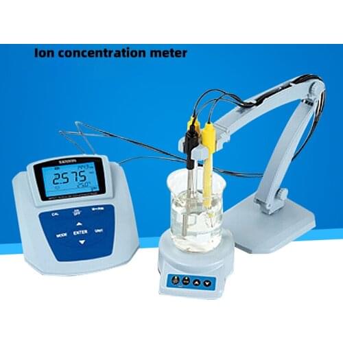 Benchtop ion concentration meter, sodium/fluorine/chlorine/potassium/calcium/ketone/iodine/nitrate ion concentration meter
