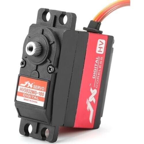 JX Servo PDI-HV5932MG High Precision Metal Gear Digital Coreless Servo 32KG for RC Car Helicopter Robot DIY Parts