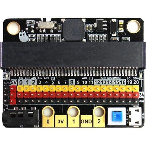 Kittenbot IOBIT V2.0 Breakout Adapter Board Micro: Bit Development Module Contains Buzzer for BBC