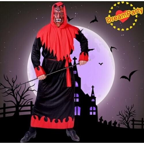 Performances For Men Cosplay Costume hot sell Halloween Costumes Devil Death Vampire Terror