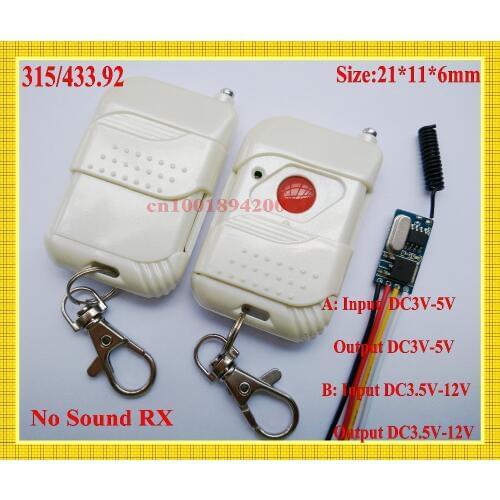 Computer Mainboard 5V Cpu 3.3V Mini remote control switch Video Downlink Wireless Remote Control 3.7V 6V 7.4V 9V 12V Micro Mos