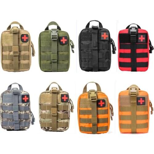 Molle Medical Pouch Tactical First Aid Kit Army Outdoor Hunting Camping Emergency Survival Tool Pack Military Medical EDC Bag