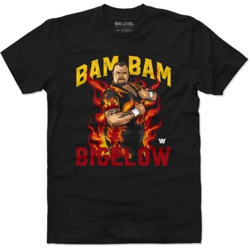 Men TShirt Bam Bam Bigelow Flames Women T-Shirt