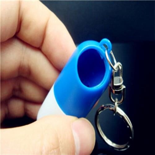 New High Quality Portable WaterProof Mini Plastic Keychain Tablet Storage Box Bottle Case Holder