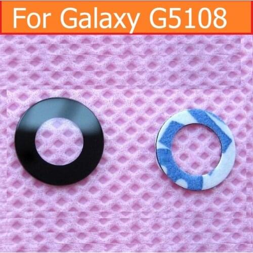 Back camera lens for Samsung Galaxy G5108 G7106 Rear camera protection glass cover protection clear lens module+3M sticker part