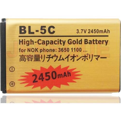 Original Replace BL-5C BL-5CA BL-5CB BL5C battery for Nokia C1-00 C1-01 C1-02 C1-03 C2-00 C2-01 C2-02 C2-03 C2-06 X2-01 X2-05