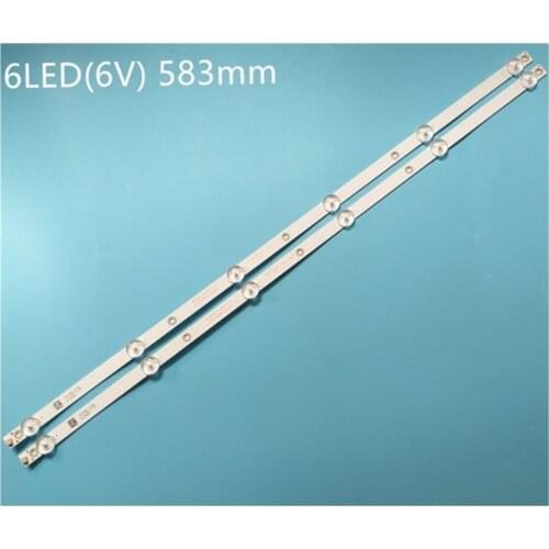 K20WDC1 A2 TV LED Array Bars For Philips 32PHS4062/60 32" LED Backlight Strips Matrix LED Lamps Lens Band 4708-K32WDC-A2113N0