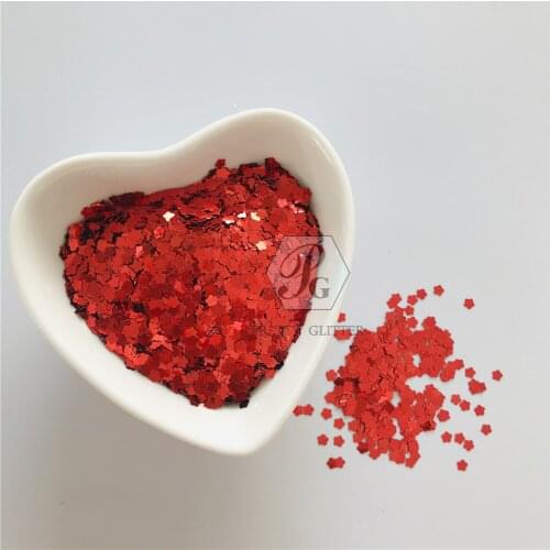 PrettyG 1 Box Plum Flower Metallic Glitter Sequins for Resin DIY Making Art Craft Nail Makeup Decoration Accessories