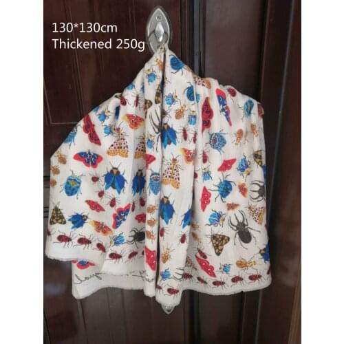 Spanish Slightly Thick Printed Scarf