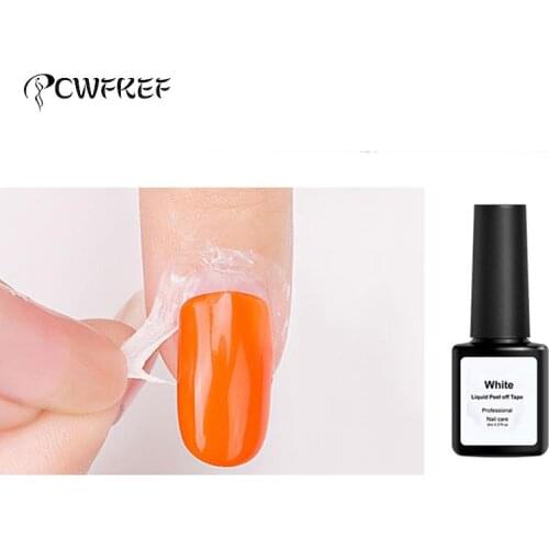 8ml/Bottle Peel Off Protective Nail Polish Manicure Protected Anti-Overflow Finger Skin Liquid Tape Gel Nail Care Tool
