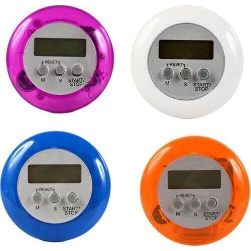 10pcs LCD Countdown 99 Minute Cool Clock ( 5 Colour) Timer Sports Timer Digital Kitchen Timer Kitchen Countdown