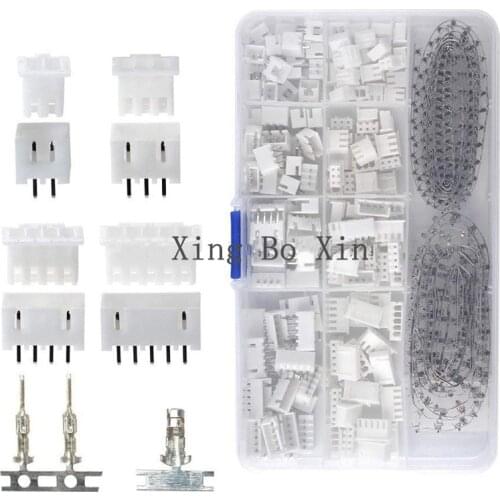 620PCS/560PCS/230PCS XH2.54 Jst Terminal Kit electrical connector socket 2.54MM Male Female connector electrical wire terminal