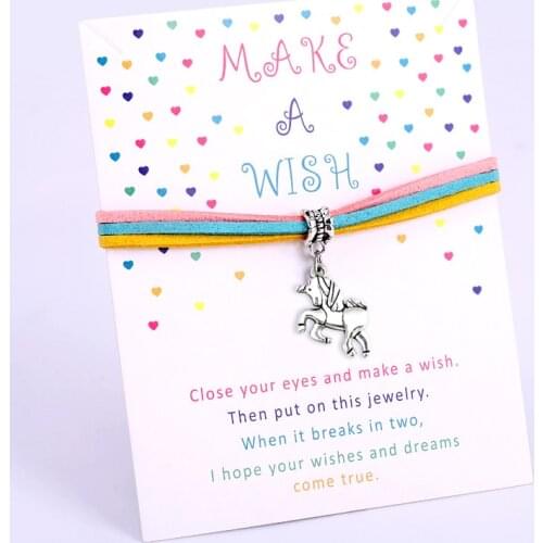 Unicorn Charm Bracelets Horse Women Girl Men Unisex 18mm Glass Cabochon Fashion Trendy Jewelry Party Gift Drop Shipping