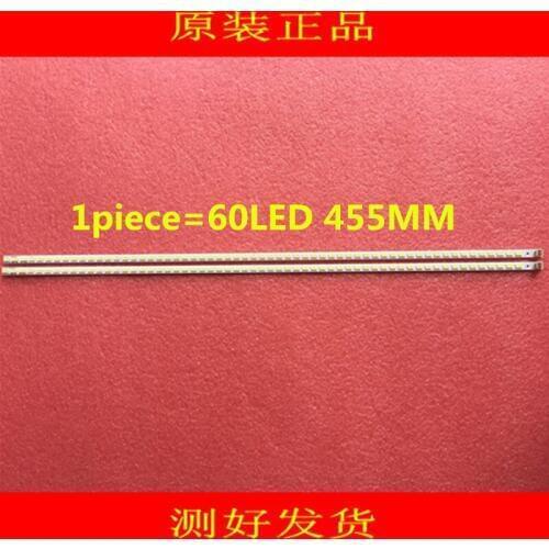 Free shipping 2pieces/lot 100%new L40F3200B 40-DOWN LJ64-03029A LTA400HM13 backlight 1piece=60LED 455MM