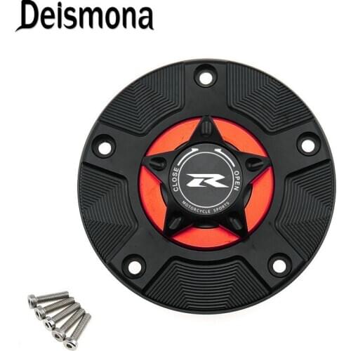 For SUZUKI GSXR 600/750 GSXR600 GSXR750 2006-2019 GSX-R 1000 03-04/09-19 Motorcycle CNC Quick Release Cover Gas Fuel Tank Cap