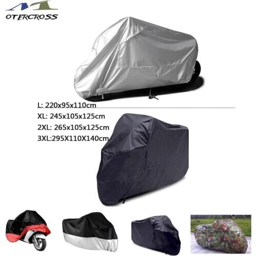 Funda De Moto Waterproof Outdoor Motorbike UV Protector Rain Dust Bike Camouflage Motorcycle Cover Scooters M-3XL
