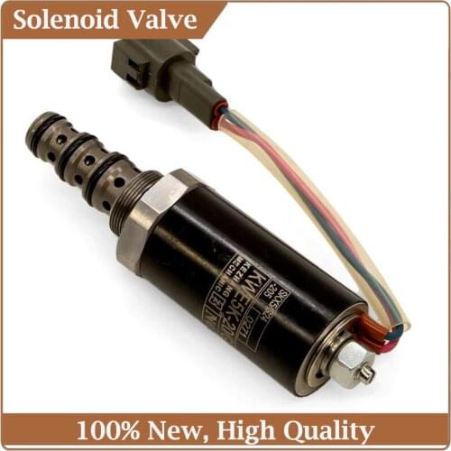 Excavator Kato HD820-2-3 Rotary Safety Locking Solenoid Valve KWE5K-20 / G24D05 Rotary Pump Solenoid High Quality