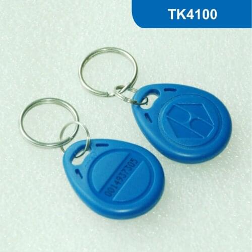 KT02 125khz RFID EM4100 TK4100 Key Fobs Token Tags Keyfobs Keychain ID Card Read Only Access Control RFID Card