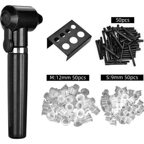 Tattoo Ink Mixer Mixing Sticks Tattoo Machine Supplies Tattoo Ink Cup Seven Holes Pigment Holder Set For Permanent Body Art